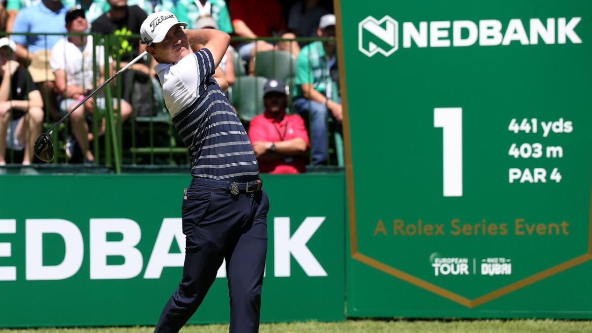 Australian golfer Jason Scrivener